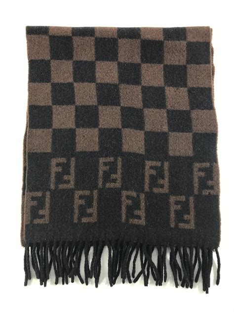 fendi wool scarf uk|vintage fendi wool scarf.